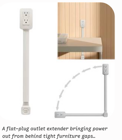 Power Socket Sofa Bedside Table Extender